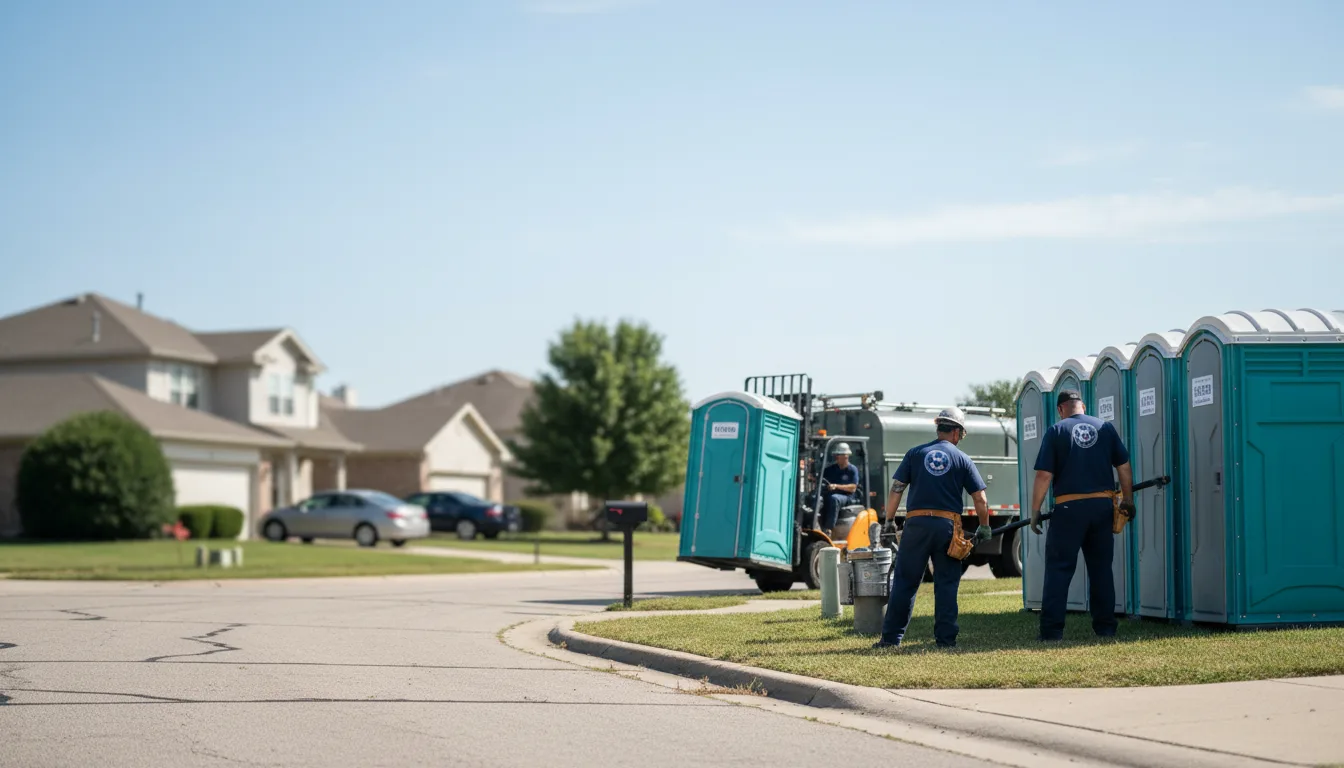 Porta Potty Rental in Denmark, IA near me